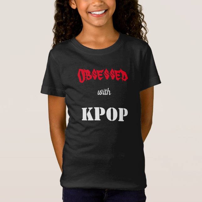 Besökt med KPOP T-Shirt (Framsida)