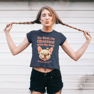 Besökt med min Fransk Bulldog T Shirt
