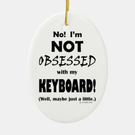 Besökt Tangentbord Julgransprydnad Keramik
