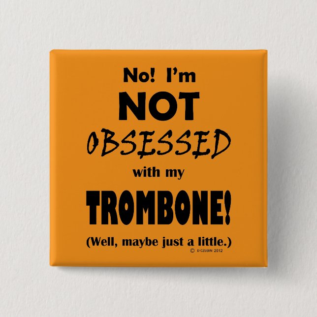 Besökt trombone knapp (Framsida)