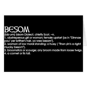 Besom Hälsningskort