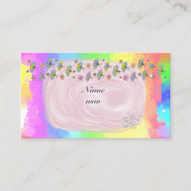 Besondere visitenkarte visitkort (Framsida)