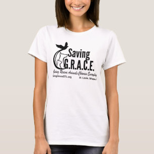 BesparingNÅDkvinna utslagsplats T Shirt