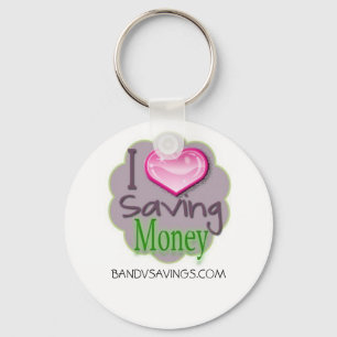 Besparingpengar Keychain Nyckelring