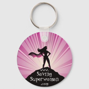 BesparingSuperwoman Keychain Nyckelring