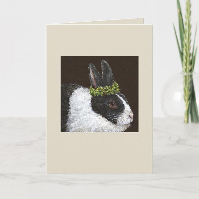Bess bunny-kortet kort (Framsida)