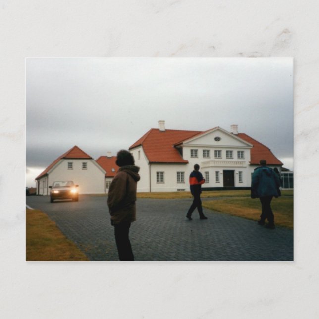 Bessastadir (presidentpalats), Islandet Vykort (Framsida)