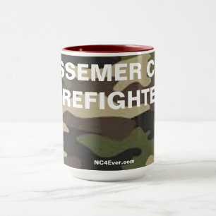 BESSEMER CITY FIREFIGHTER CAMO MUGG
