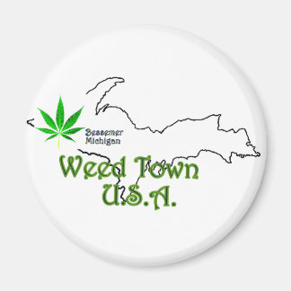 Bessemer Michigan, Ogräs Town, USA, Magnet