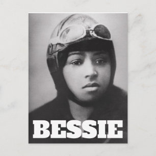 Bessie Coleman - Aviation Pioneer Vykort