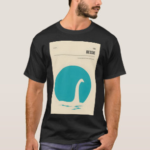 Bessie Sjö Erie Vintage Cryptid Poster T Shirt