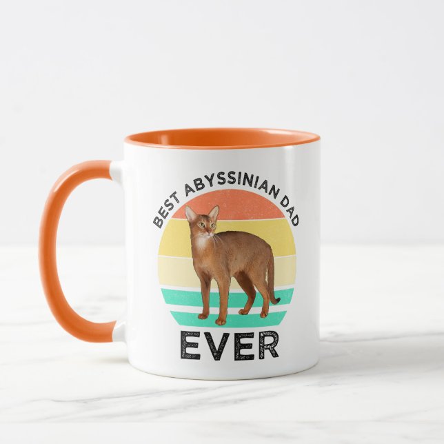Best Abyssinian Pappa Mugg (Vänster)