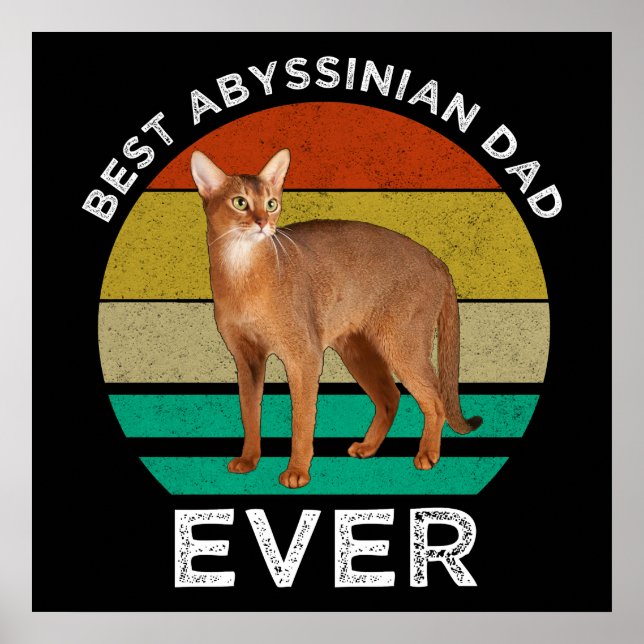 Best Abyssinian Pappa Poster (Framsidan)
