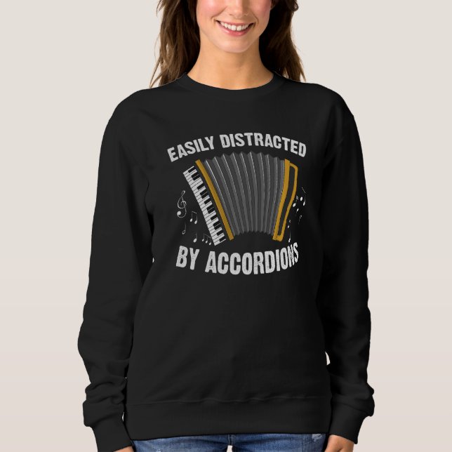 Best Accordion Designs For Men Women Instrument Mu T Shirt (Framsida)