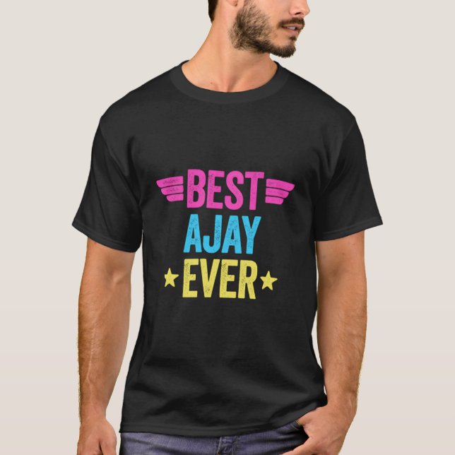 Best Ajay nånsin T Shirt (Framsida)