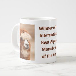 Best Alpaca Monobrow Jumbo Mugg