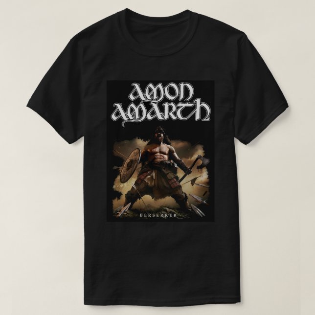 Best Amon Amarth Artwork - Logotyp T Shirt (Design framsida)