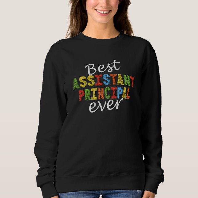 Best Assistant Principal Ever T Shirt (Framsida)