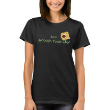 Best Avocado Toast Chef Logotyp T-shirt