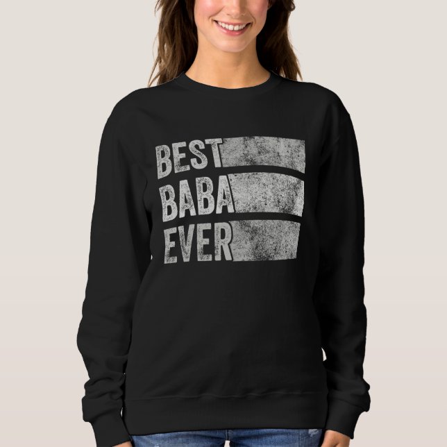 Best Baba AldriGrandpa Pappa Fars dag Funny Vint T Shirt (Framsida)