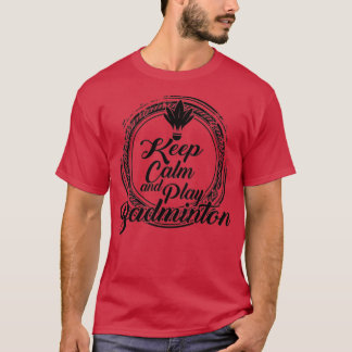 Best Badminton Player Baseball Sleeve T T Shirt