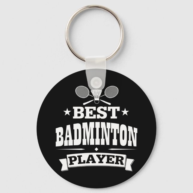 Best Badminton Player Nyckelring (Framsida)