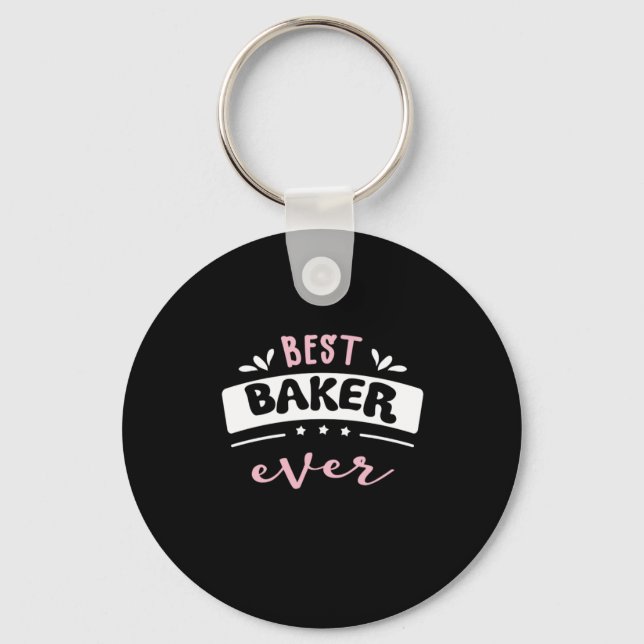 Best Baker någonsin presenterat Idea Nyckelring (Framsida)