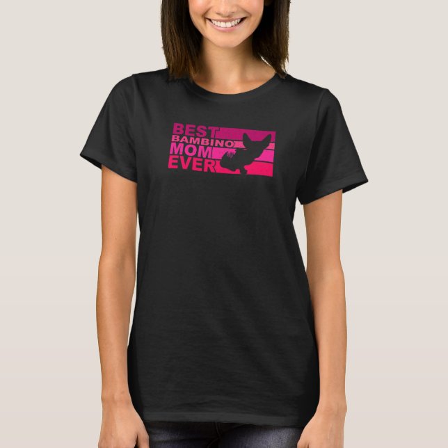 Best Bambino Mamma någonsin T Shirt (Framsida)