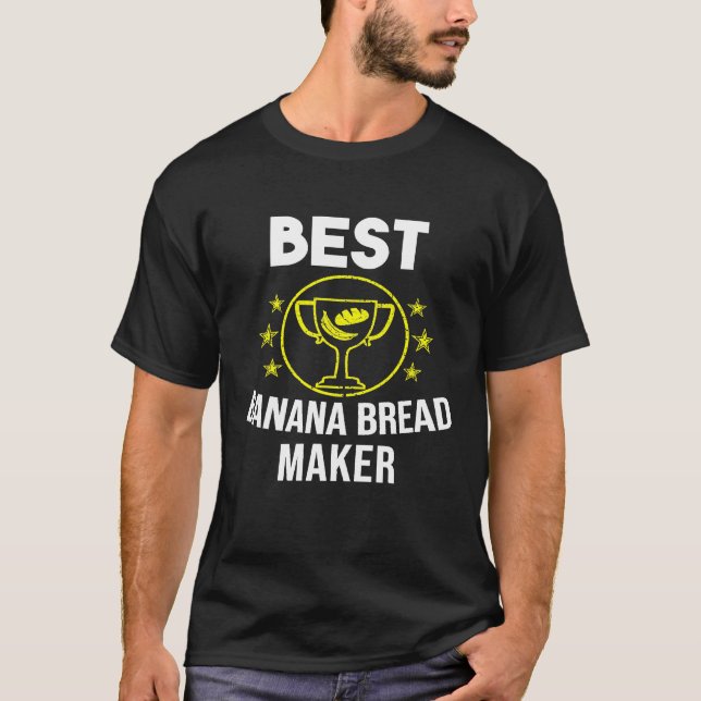 Best Banana Bread Maker Cute Pastry Chef Kids 2 T Shirt (Framsida)