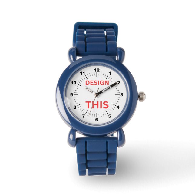 BEST. Barn Watch - Personlig - Black ⌚ Armbandsur (Framsida)