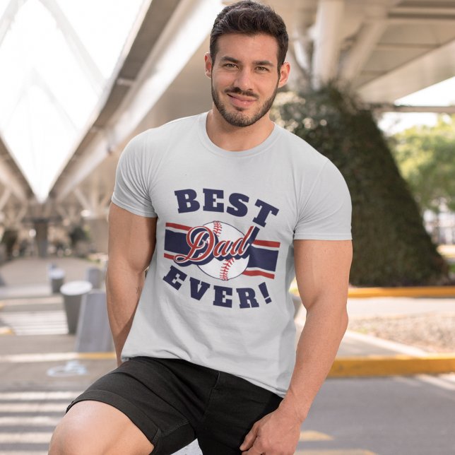 Best Baseball Dad Ever  T Shirt (Skapare uppladdad)