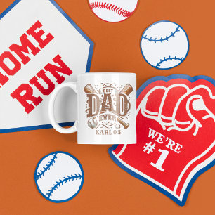 Best Baseball Pappa någonsin Fars dag Kaffemugg