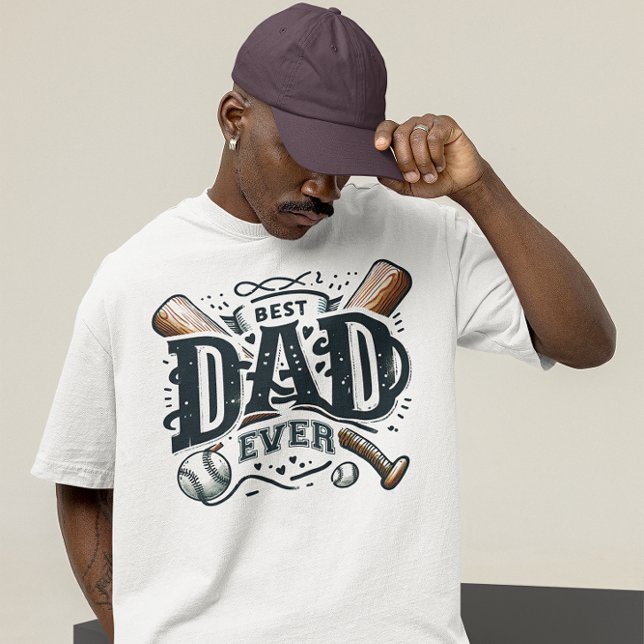 Best Baseball Pappa någonsin T Shirt (Skapare uppladdad)