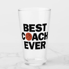 Best Basketball Coach någonsin sportskytteglas Glaskopp