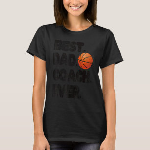 Best Basketball Coach Pappa Tränar Far 1 T Shirt