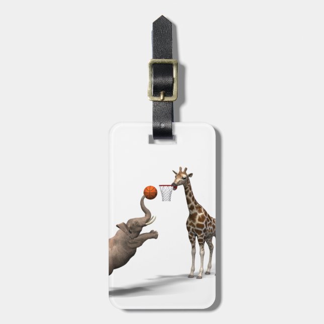 Best Basketball Scorer Bagagebricka (Vertikal Framsida)