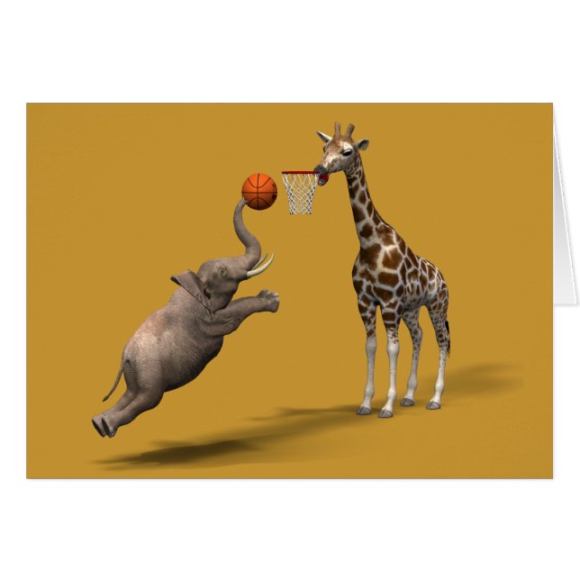 Best Basketball Scorer Hälsningskort (Framsidan Horizontal)