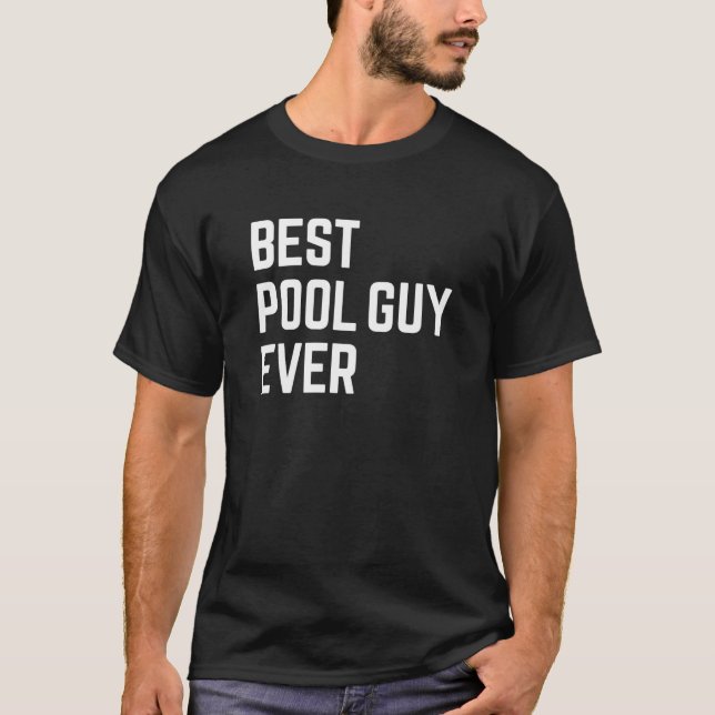 Best Bassäng Guy nånsin T Shirt (Framsida)