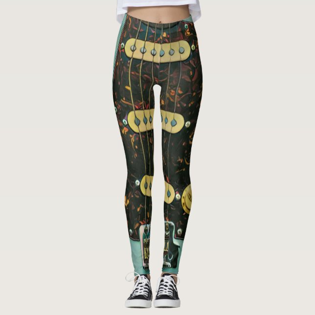 Best bassist ever leggings (Framsida)
