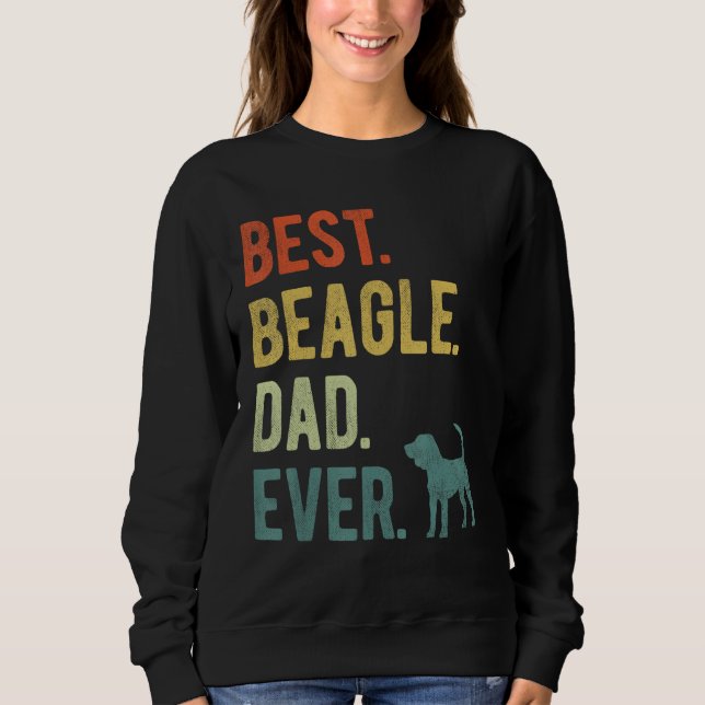 Best Beagle Dad Ever Dog Daddy Father s Day T Shirt (Framsida)