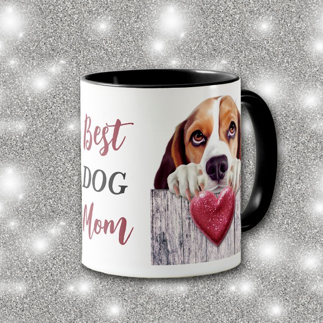 Best Beagle Hund Mamma Mugg (Skapare uppladdad)