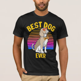 Best Beagle Hund någonsin Retro T Shirt