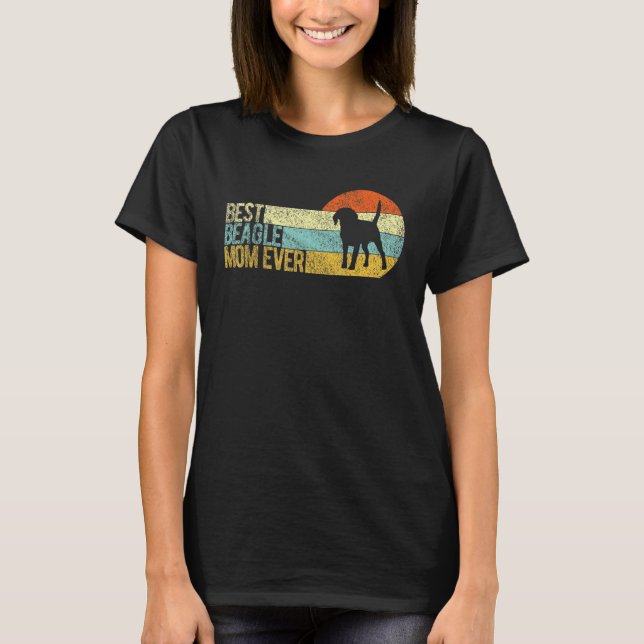 Best Beagle Mamma Beagle Mamma Funny Beagle Owne T Shirt (Framsida)