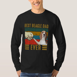 Best Beagle Pappa All Retro Vintage Beagle Far T Shirt