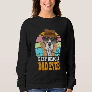 Best Beagle Pappa Hundar Retro Puppy Sunglass H T Shirt
