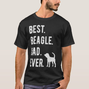 Best Beagle Pappa Manar Beagle Hund Pappa T Shirt