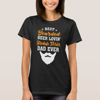 Best Beared Beer Lovin'Chinese Shar Pei Pappa T Shirt