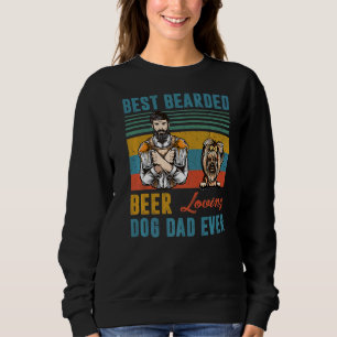 Best Beared Beer Loving Hund Pappa ever Yorkshire T Shirt