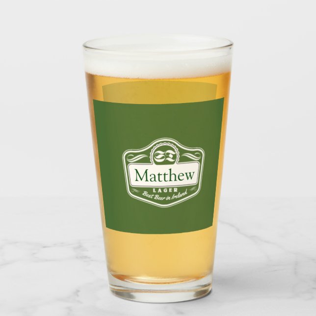 Best Beer Personlig mugg Glaskopp (Framsida fylld)