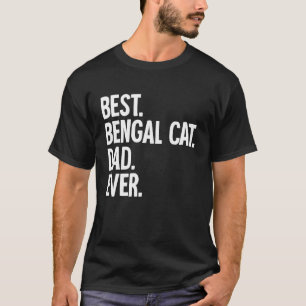 Best Bengal Cat Pappa någonsin T Shirt